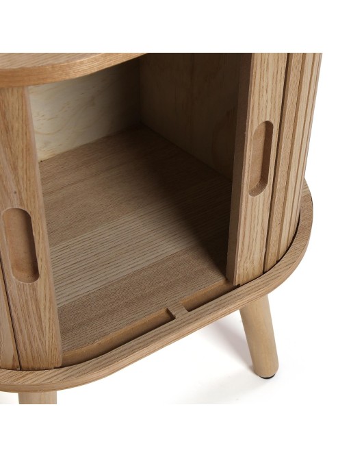 DANILO MODEL OVAL WOODEN CHEST OF DRAWERS