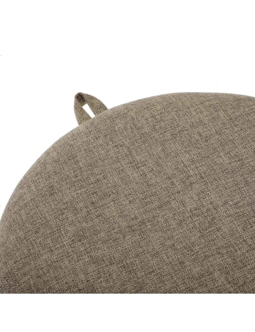 LOT DE 2 POUFS AVEC PLATEAU MODÈLE OLIVER BEIGE