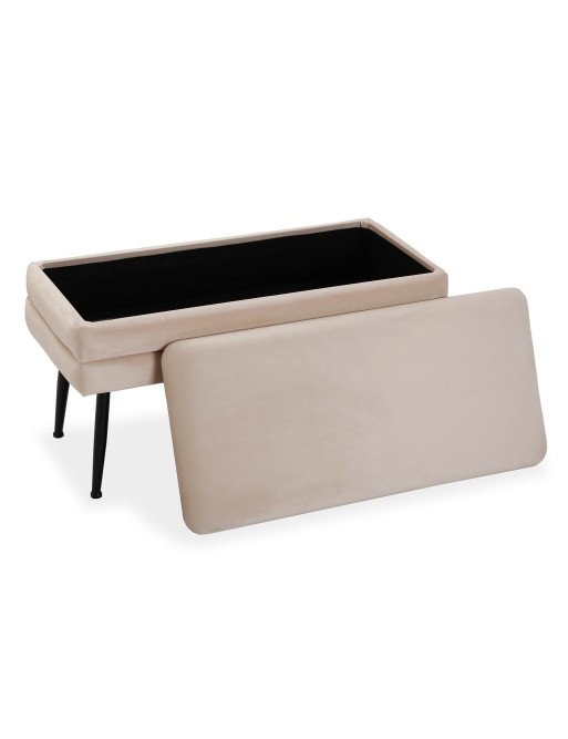 BEIGE SAP MODEL BED FOOT WITH STORAGE