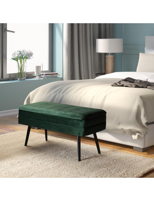 GREEN STORAGE FOOT OF BED MODEL SAP GREEN STORAGE FOOT OF BED MODEL SAP