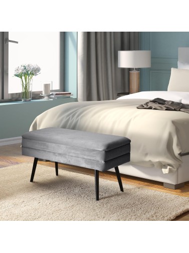 LIGHT GRAY SAP MODEL BED WITH STORAGE