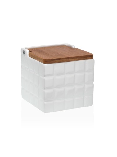 GRIDIO MODEL WHITE SALT SHAKER