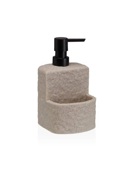 BEIGE SOAP DISPENSER WITH PALLET MODEL EARTH BEIGE SOAP DISPENSER WITH PALLET MODEL EARTH