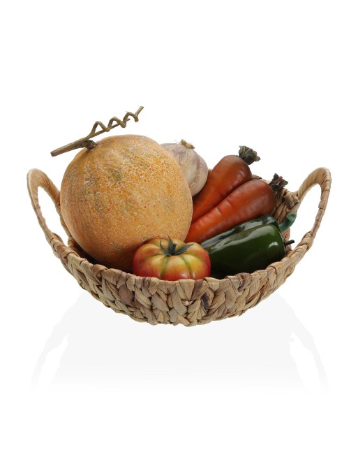 ROUND BASKET WITH HANDLES MODEL DYLAN 30 CM