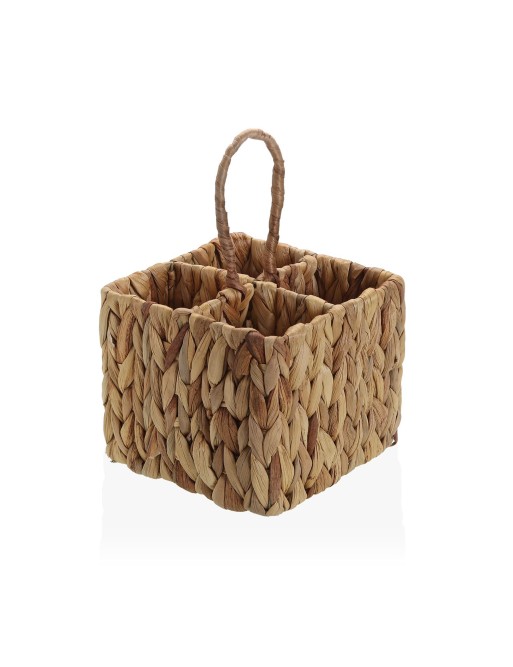 4-COMPARTMENT BASKET WITH HANDLE