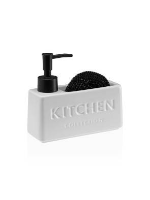 WHITE KITCHEN SOAP DISPENSER