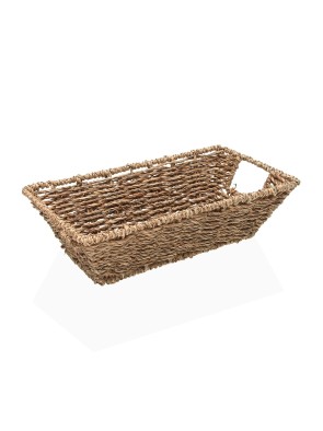 PANIER RECTANGULAIRE AVEC POIGNÉES MODÈLE 30x17x8 CM