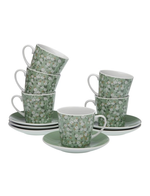 SET 12 PIECES THÉ BELLIS