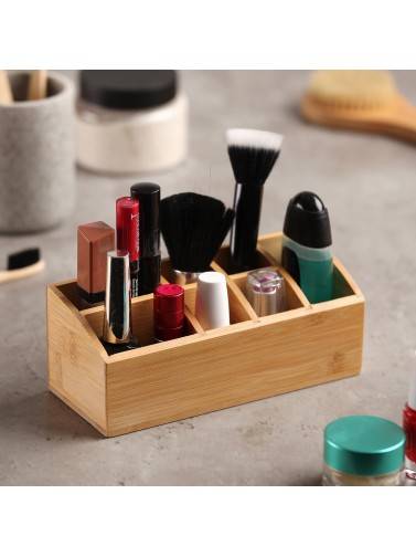 BAMBOO 7 COMPARTMENT ORGANIZER