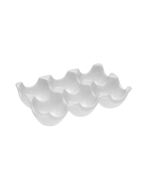 PORCELAIN TRAY FOR SIX EGGS
