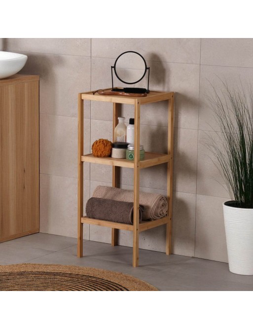 ESTANTERIA DE BAÑO CON 3 ESTANTES MODELO ZEN