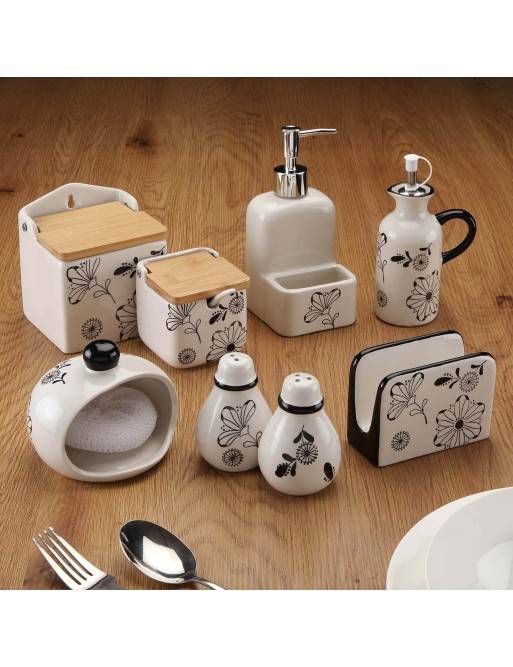 KITCHEN NAPKIN HOLDER MODEL FLOWERS