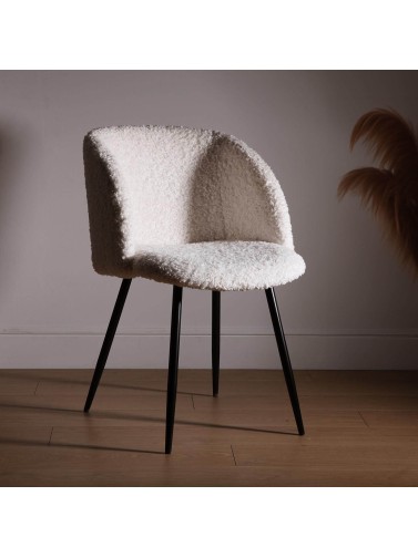 WEISSER ESSZIMMERSESSEL MODELL PABLO