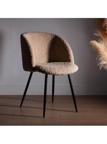 BROWN DINING OR LIVING ROOM ARMCHAIR PABLO MODEL