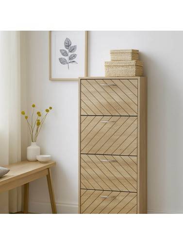 SHOE RACK WITH 4 DRAWERS ORBA MODEL