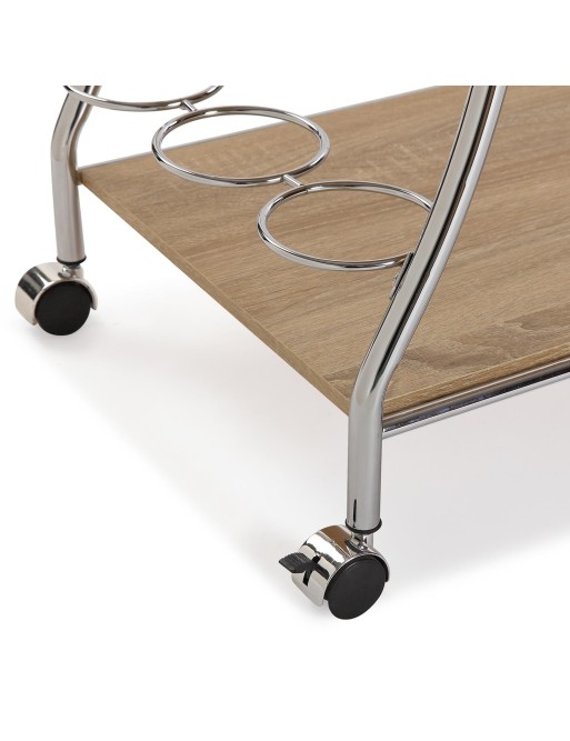 CARRO DE MADERA Y METAL MODELO SERVIC