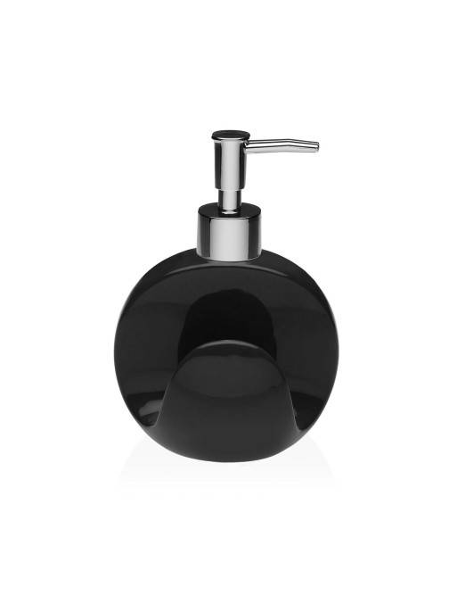 BUBBLE MODEL DARK GRAY SOAP DISPENSER WITH RACK BUBBLE MODEL DARK GRAY SOAP DISPENSER WITH RACK
