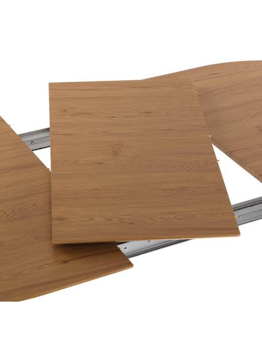 AUSZIEHBARER TISCH MODELL DONLAY SCHWARZ AUSZIEHBARER TISCH MODELL DONLAY SCHWARZ