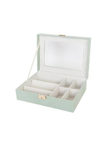 CAJA PARA RELOJES MODELO VELU VERDE