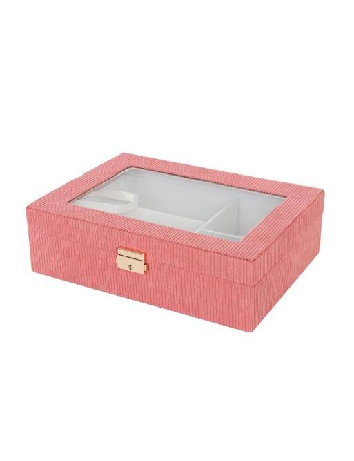 CAJA PARA RELOJES MODELO VELU ROJA CAJA PARA RELOJES MODELO VELU ROJA