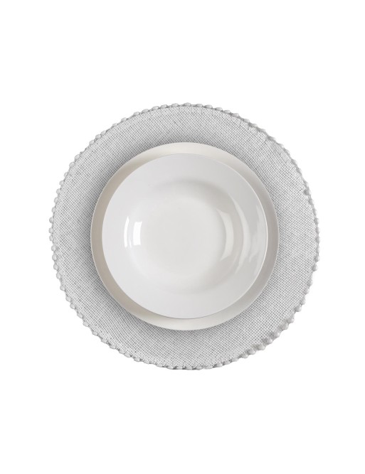 TISCHSET ODER EINZELTISCHDECKE MODELL SR WEISS