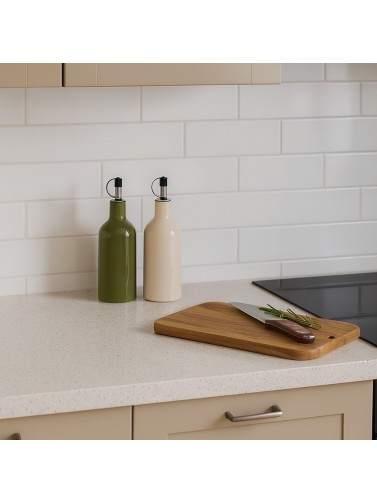 BEIGE OIL BOTTLE MODEL GRES 21X6.1 CM