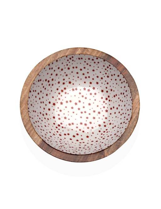 SALATSCHÜSSEL MIT EMAILLE-FINISH MODELL ILUMINA