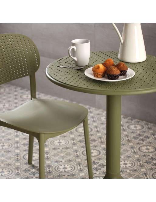 KHAKI COCKTAIL TABLE