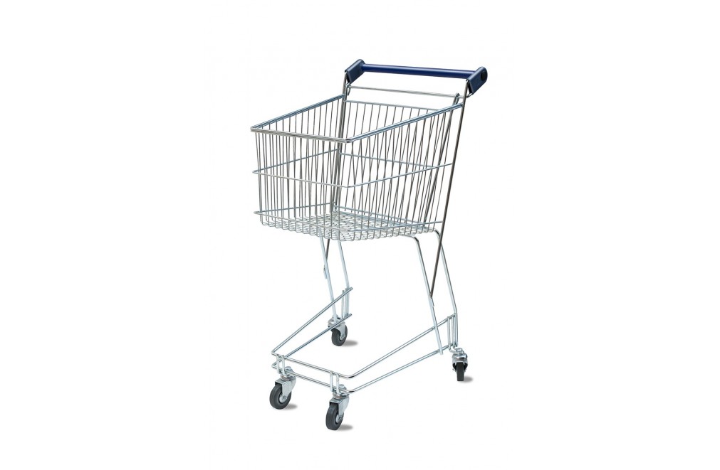 Shopping cart with a capacity of 50 liters