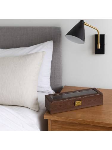 BOÎTE EN BOIS POUR 6 MONTRES BRAN