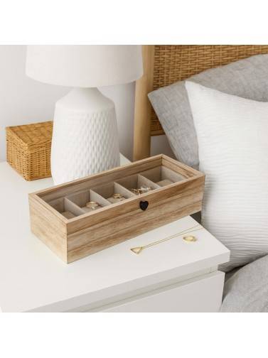 WOODEN BOX FOR 5 BRENO MODEL WATCHES