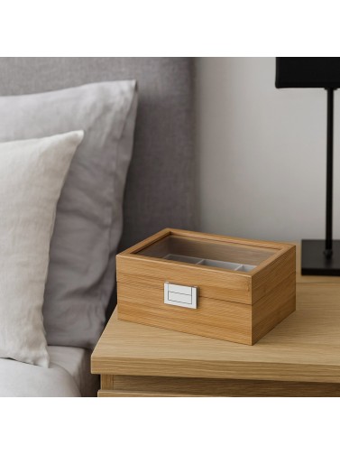 BOÎTE EN BOIS POUR 3 MONTRES MODÈLE CIRO