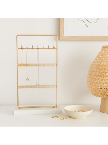 METAL JEWELRY BOX WITH GOLD BASE MODEL FRAME