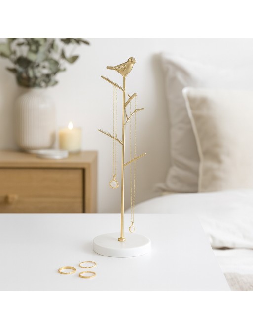 BOÎTE À BIJOUX EN MÉTAL DORÉ MODÈLE RAMA