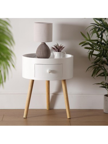 AUXILIAR TABLE WHITE. MODEL VIENA