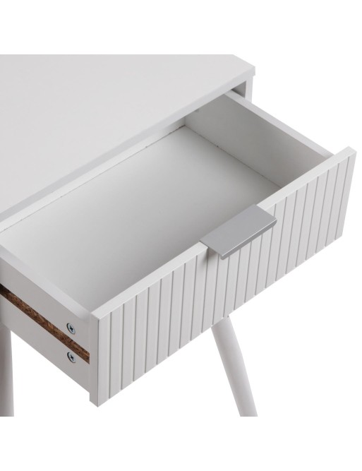 TABLE DE CHEVET MODÈLE NOLAN BLANCHE