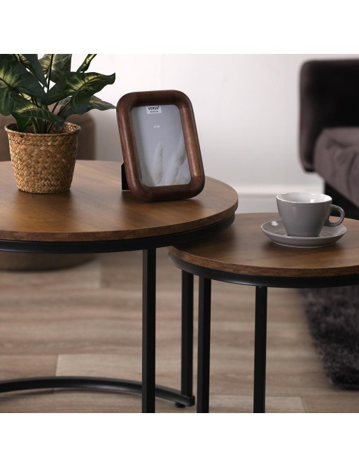 SET MIT 2 BEISTELLTISCHEN LEOS MODEL