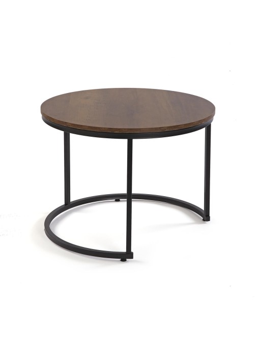 ENSEMBLE DE 2 TABLES D’APPOINT MODÈLE LEOS