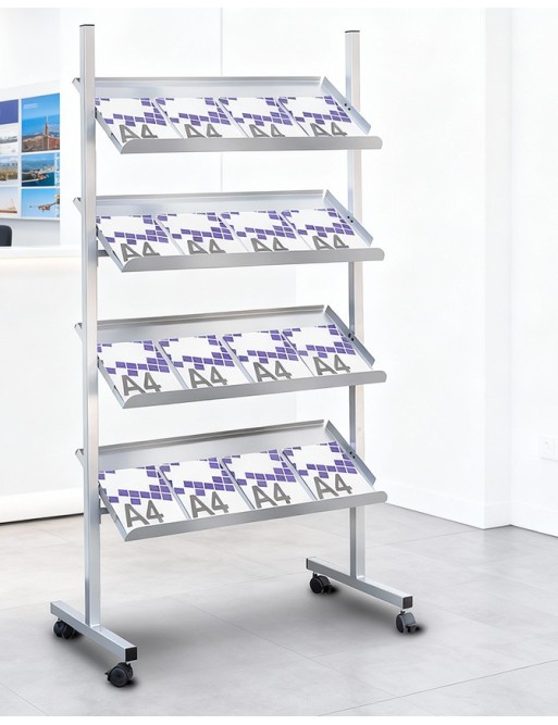 Front facing display stands for magazines and catalogues (1457R)