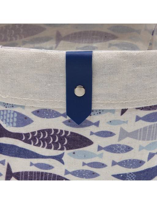 ENSEMBLE DE 3 PANIERS CARRÉS MODÈLE OCEAN 2