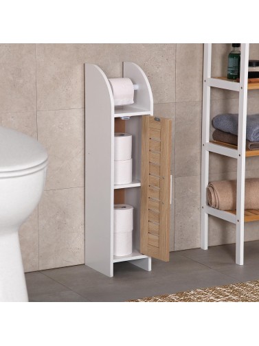 ÉTAGÈRE DE SALLE DE BAIN BLANCHE OU MODÈLE TOUR D’ORGANISATION