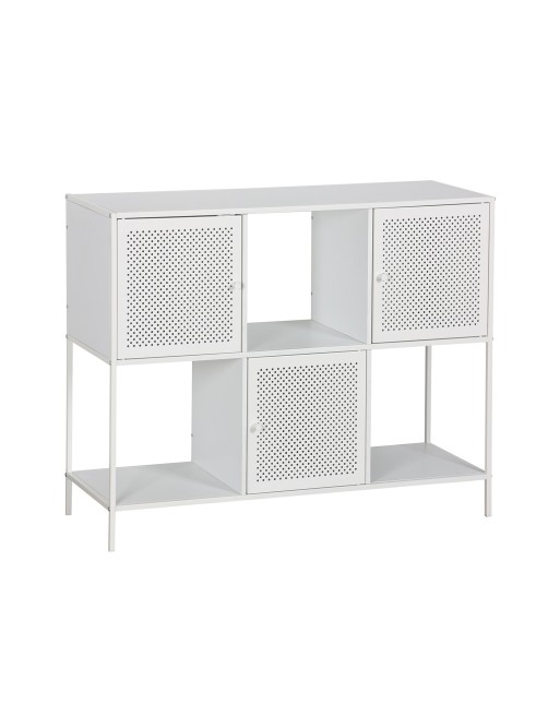 POITRINE DE TROIS PORTES MODÈLE NYRA BLANC