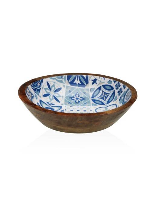 LARGE AZURITE ENAMELLED BOWL LARGE AZURITE ENAMELLED BOWL