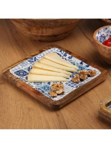 AZURITE SQUARE PLATTER