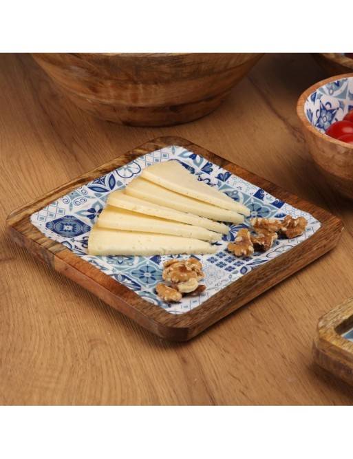 AZURITE SQUARE PLATTER