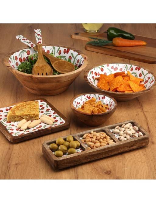 SET DE UTENSILIOS MODELO CEREZAS