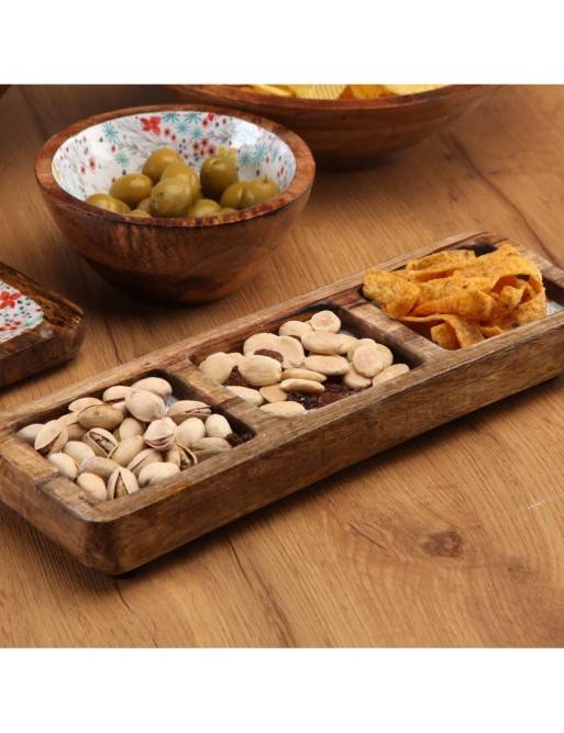 WOODEN FOUNTAIN WITH THREE COMPARTMENTS MODEL CAMILA WOODEN FOUNTAIN WITH THREE COMPARTMENTS MODEL CAMILA