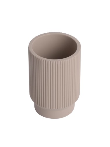 VASO PORTACEPILLOS MODELO ISELA GRIS