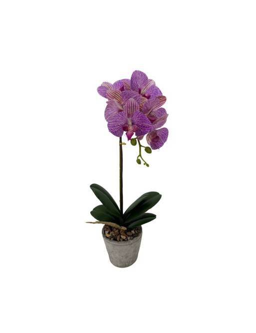 ARTIFICIAL ORCHIDS ASSORTMENT OF 3 POTS 10.5x11x41.5 CM