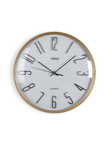 HORLOGE MURALE BLANCHE MOD5. 33CM